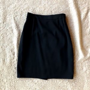 Escada Black Pencil Skirt
